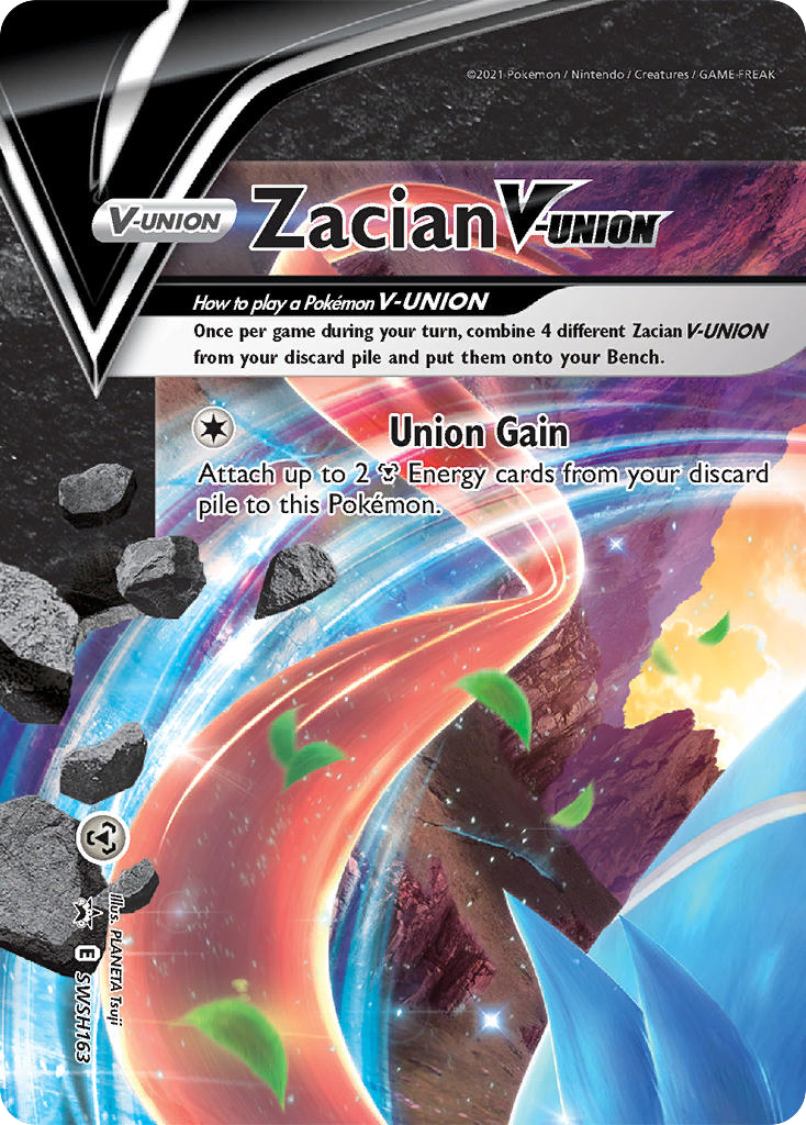 Zacian V-UNION - SWSH163 - SWSH Black Star Promos