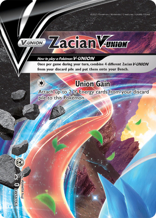 Zacian V-UNION - SWSH163 - SWSH Black Star Promos