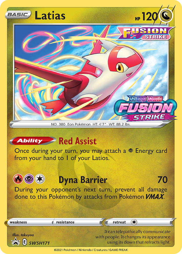 Latias - SWSH171 - SWSH Black Star Promos