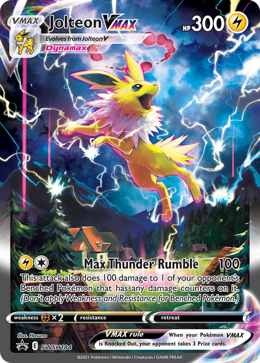 Jolteon VMAX - SWSH184 - SWSH Black Star Promos