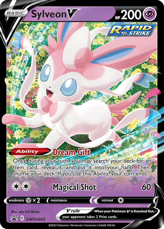 Sylveon V - SWSH202 - SWSH Black Star Promos