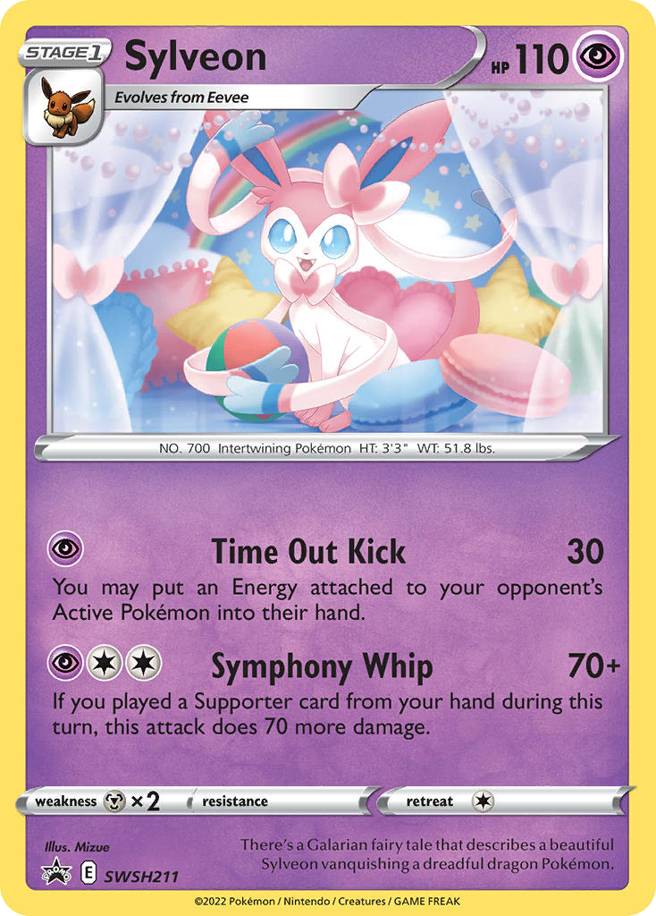 Sylveon - SWSH211 - SWSH Black Star Promos