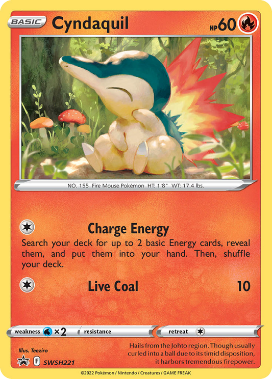 Cyndaquil - SWSH221 - SWSH Black Star Promos