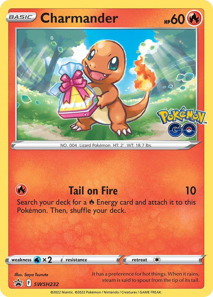 Charmander - SWSH232 - SWSH Black Star Promos