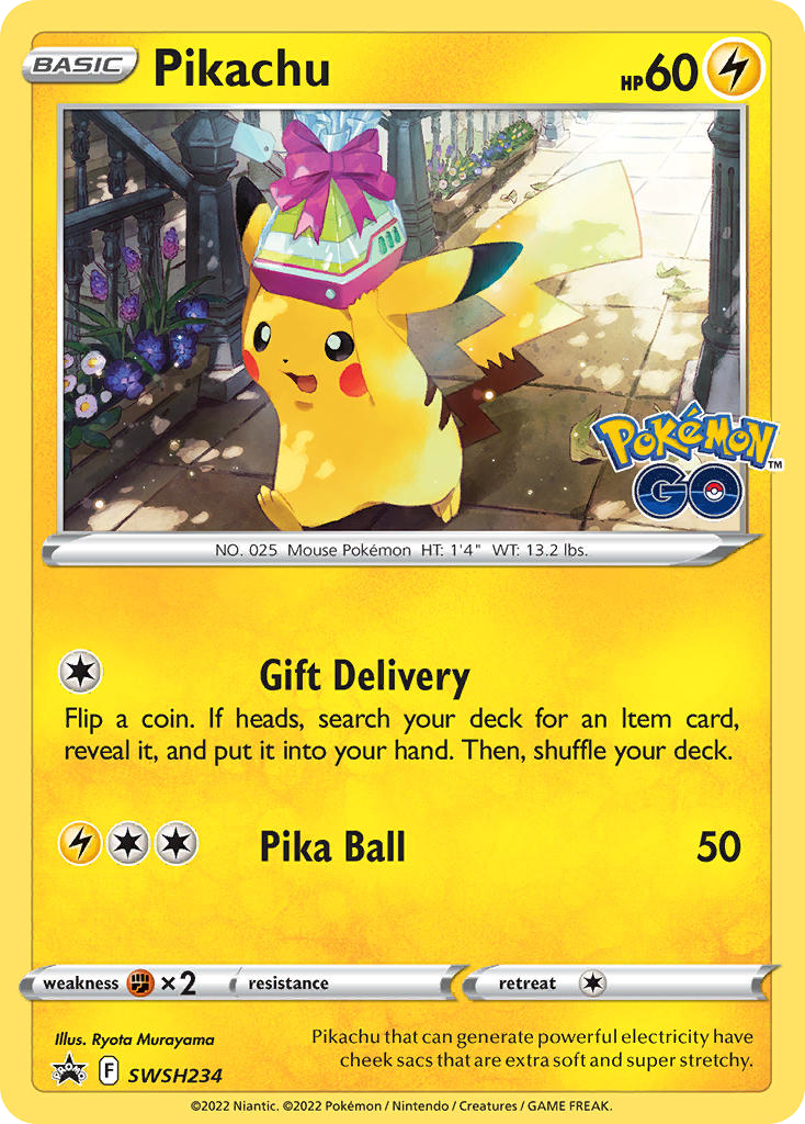 Pikachu - SWSH234 - SWSH Black Star Promos