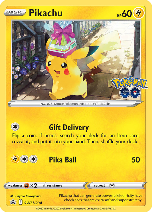 Pikachu - SWSH234 - SWSH Black Star Promos