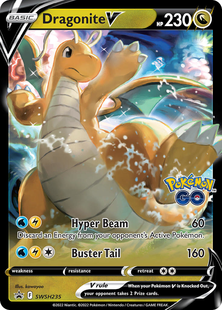 Dragonite V - SWSH235 - SWSH Black Star Promos