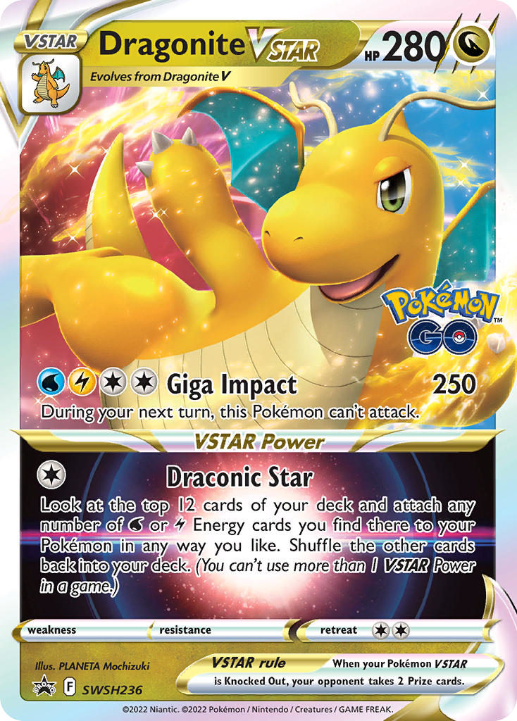 Dragonite VSTAR - SWSH236 - SWSH Black Star Promos