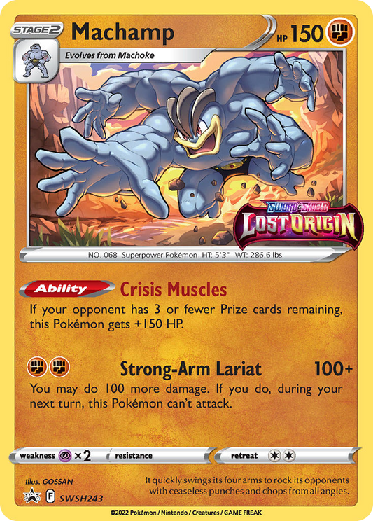 Machamp - SWSH243 - SWSH Black Star Promos