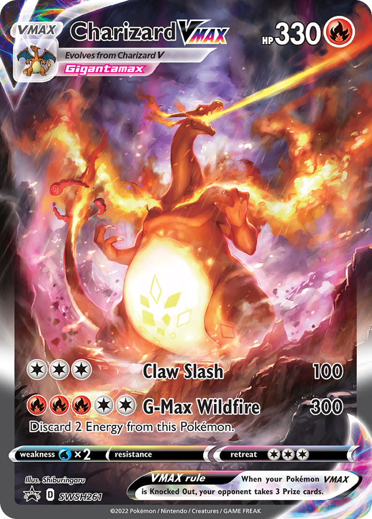 Charizard VMAX - SWSH261 - SWSH Black Star Promos