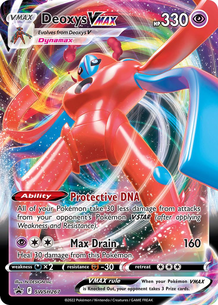 Deoxys VMAX - SWSH267 - SWSH Black Star Promos