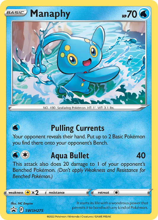 Manaphy - SWSH275 - SWSH Black Star Promos