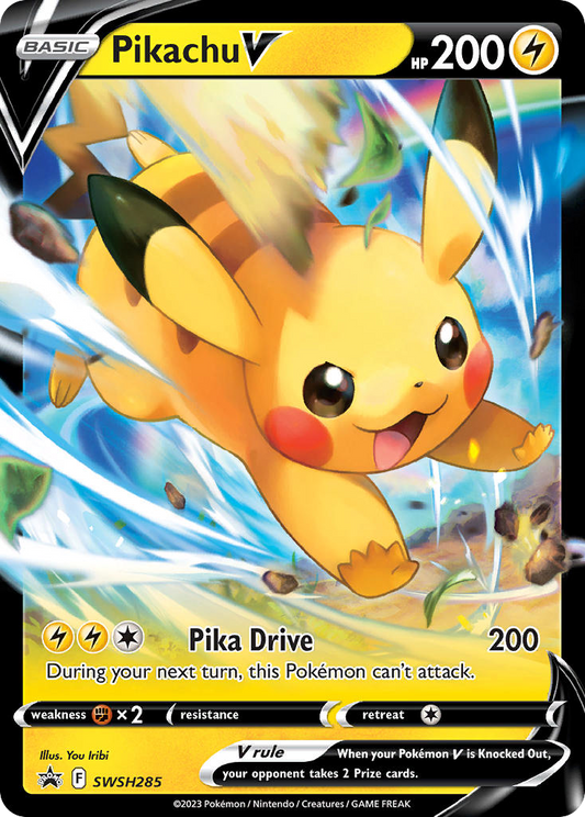 Pikachu V - SWSH285 - SWSH Black Star Promos