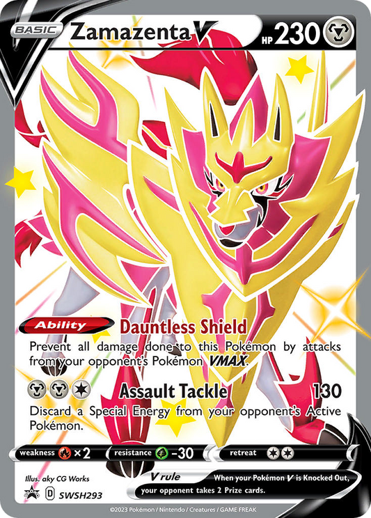 Zamazenta V - SWSH293 - SWSH Black Star Promos