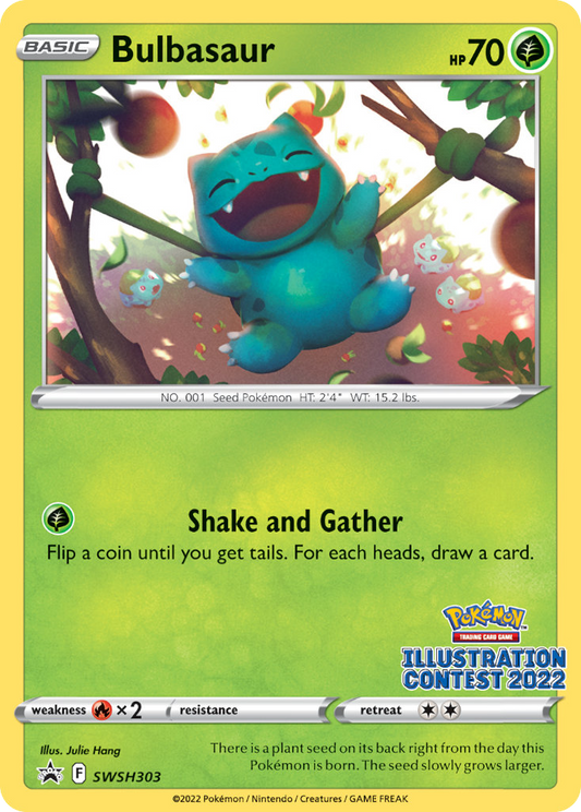 Bulbasaur - SWSH303 - SWSH Black Star Promos