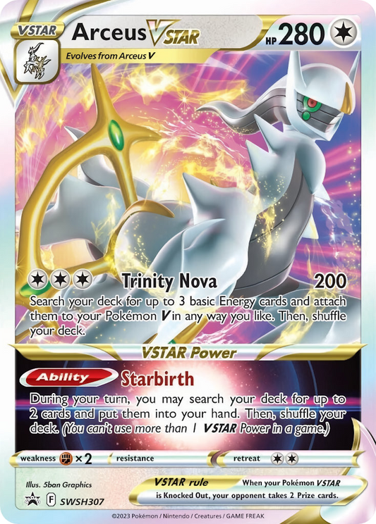 Arceus VSTAR - SWSH307 - SWSH Black Star Promos