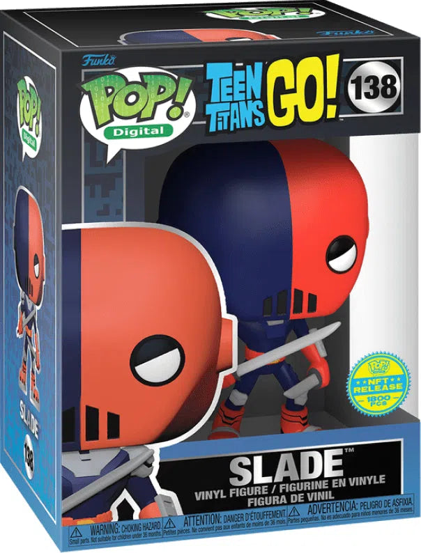 (Q4 2023) Funko Pop! Digital NFT /1800 - DC Teen Titans Go! Slade #138