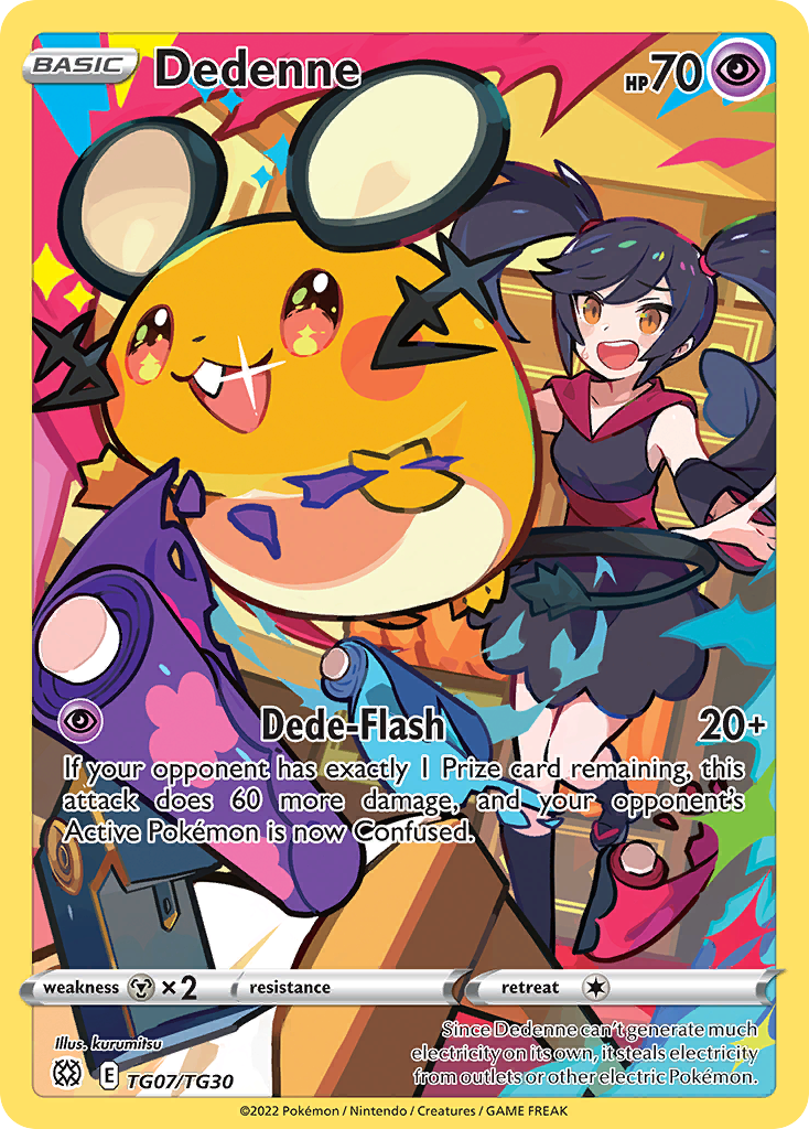 Dedenne - TG07 - Brilliant Stars Trainer Gallery