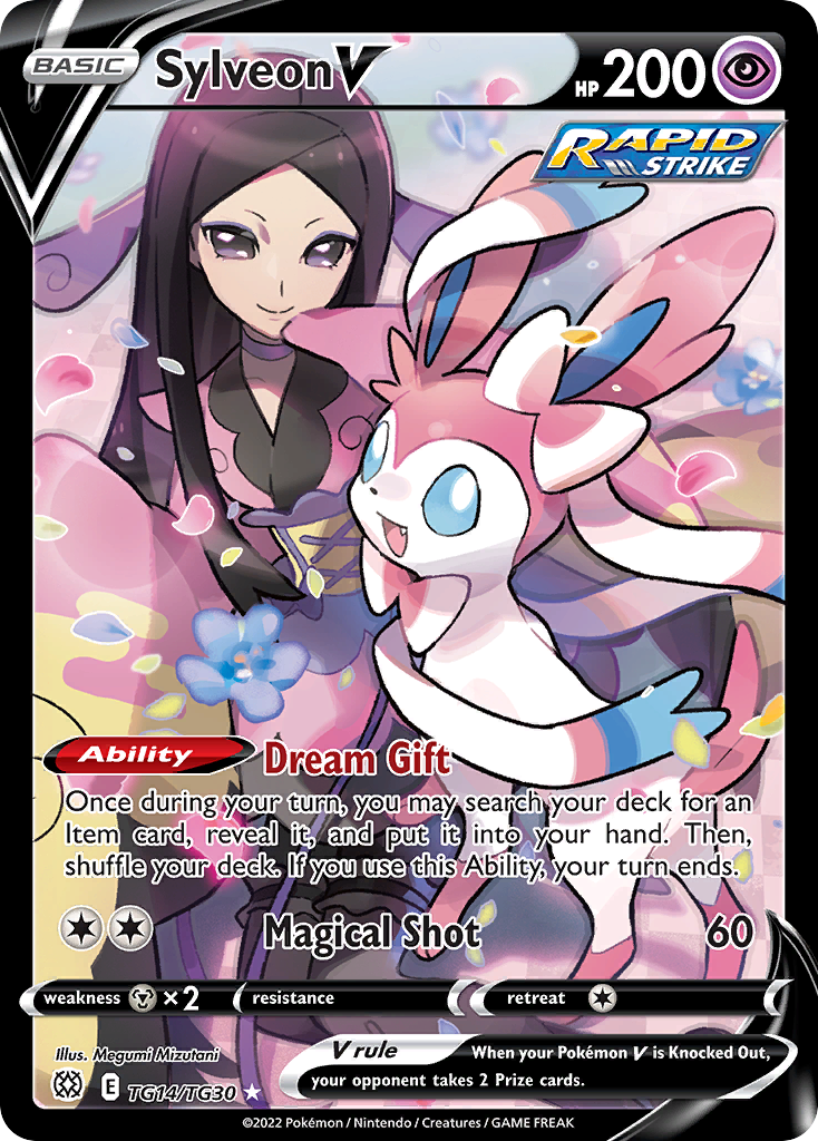 Sylveon V - TG14 - Brilliant Stars Trainer Gallery