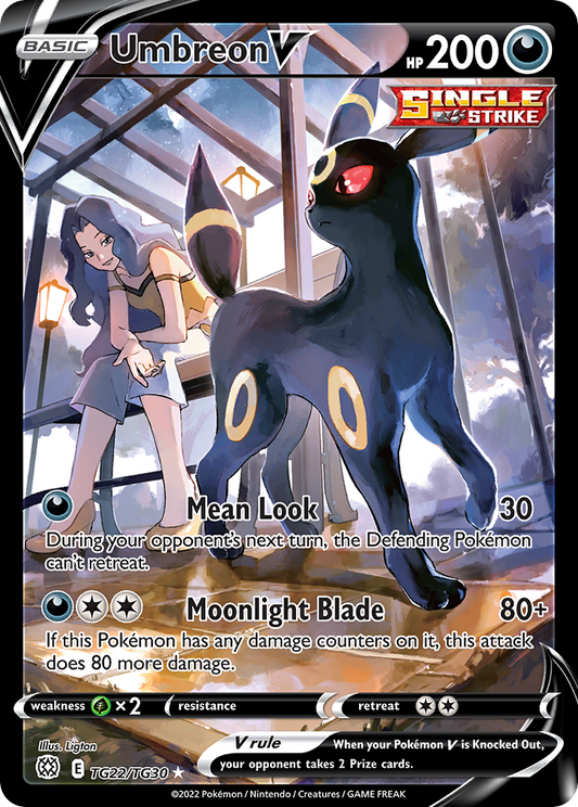 Umbreon V - TG22 - Brilliant Stars Trainer Gallery