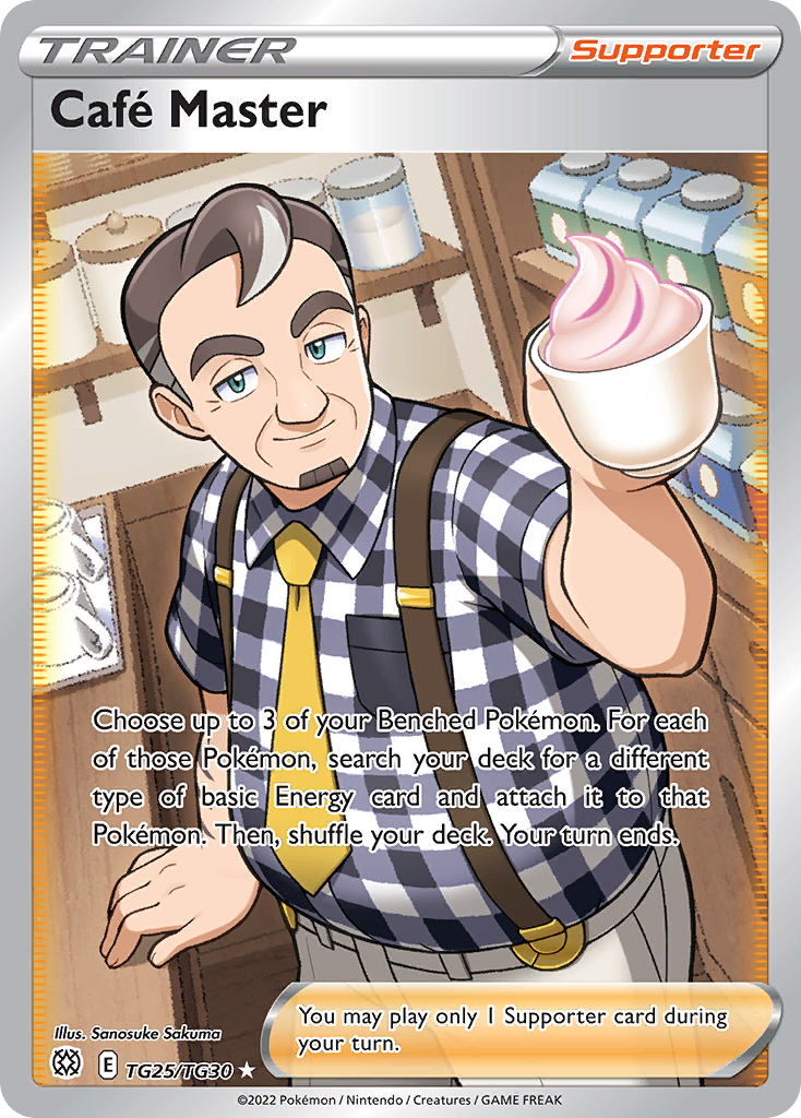 Café Master - TG25 - Brilliant Stars Trainer Gallery