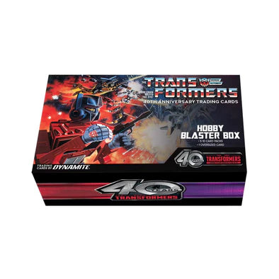 Transformer 40th Anniversary Trading Card Blaster Box