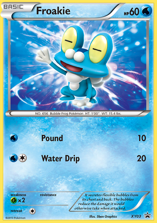 Froakie - XY03 - XY Black Star Promos