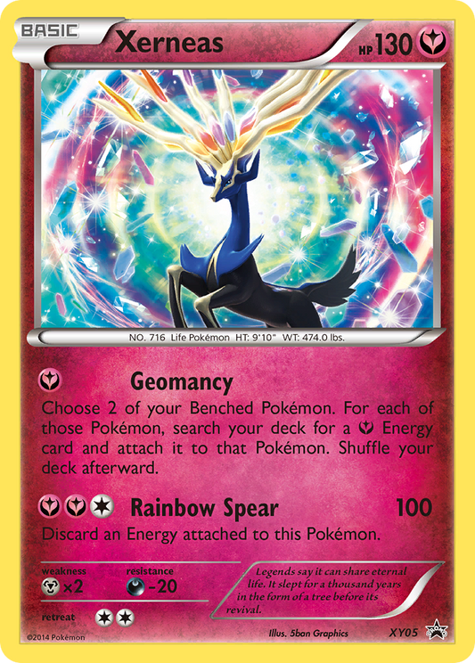 Xerneas - XY05 - XY Black Star Promos