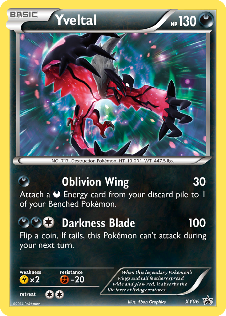 Yveltal - XY06 - XY Black Star Promos