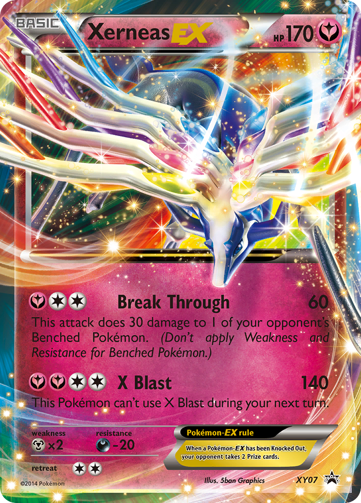 Xerneas-EX - XY07 - XY Black Star Promos