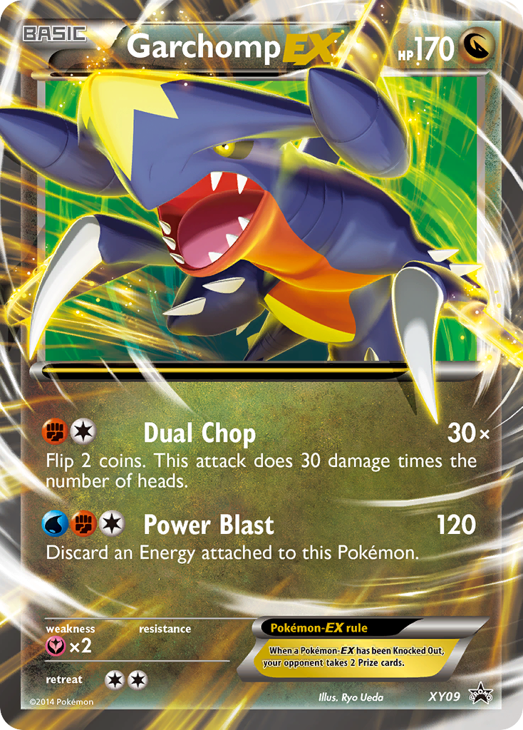 Garchomp-EX - XY09 - XY Black Star Promos