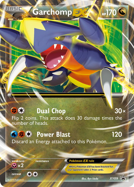 Garchomp-EX - XY09 - XY Black Star Promos