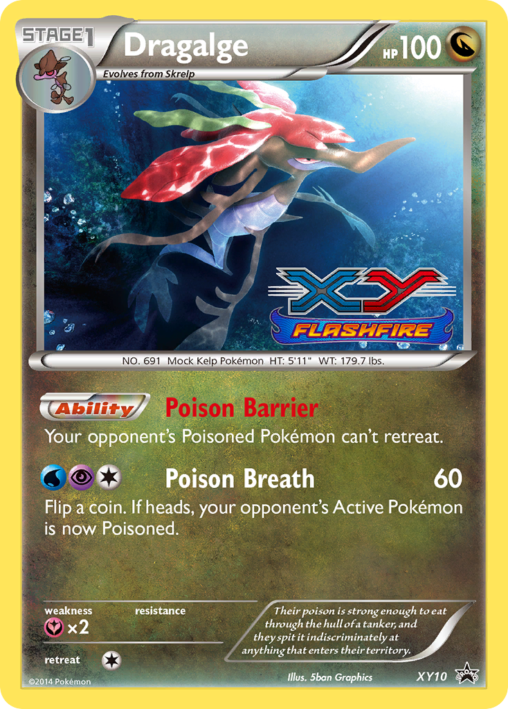 Dragalge - XY10 - XY Black Star Promos