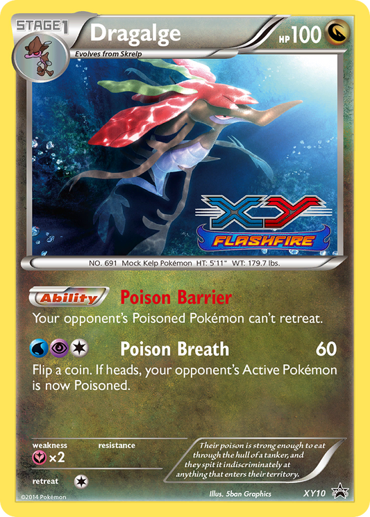 Dragalge - XY10 - XY Black Star Promos