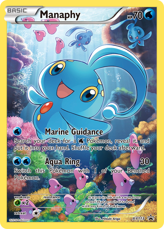 Manaphy - XY113 - XY Black Star Promos