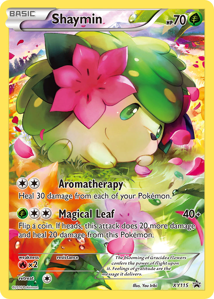 Shaymin - XY115 - XY Black Star Promos