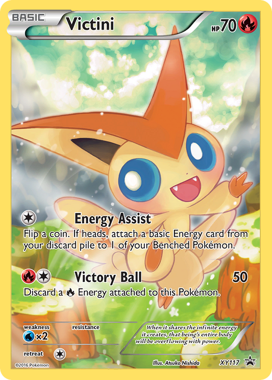 Victini - XY117 - XY Black Star Promos