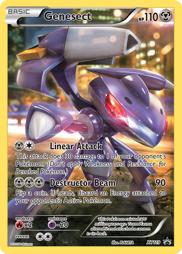 Genesect - XY119 - XY Black Star Promos