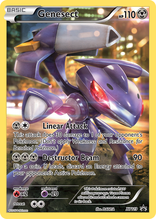 Genesect - XY119 - XY Black Star Promos