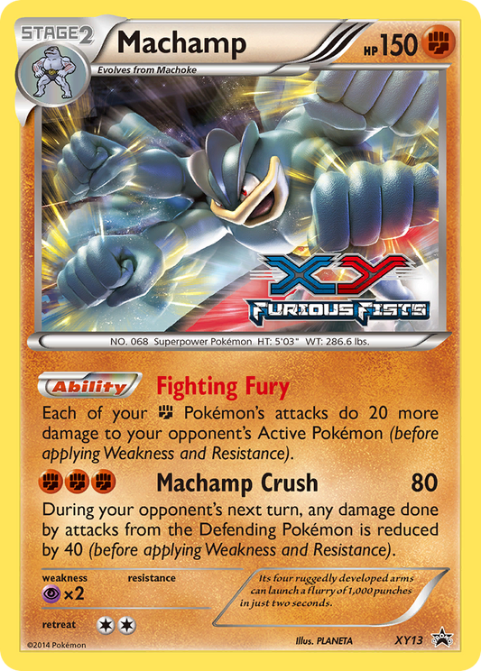 Machamp - XY13 - XY Black Star Promos