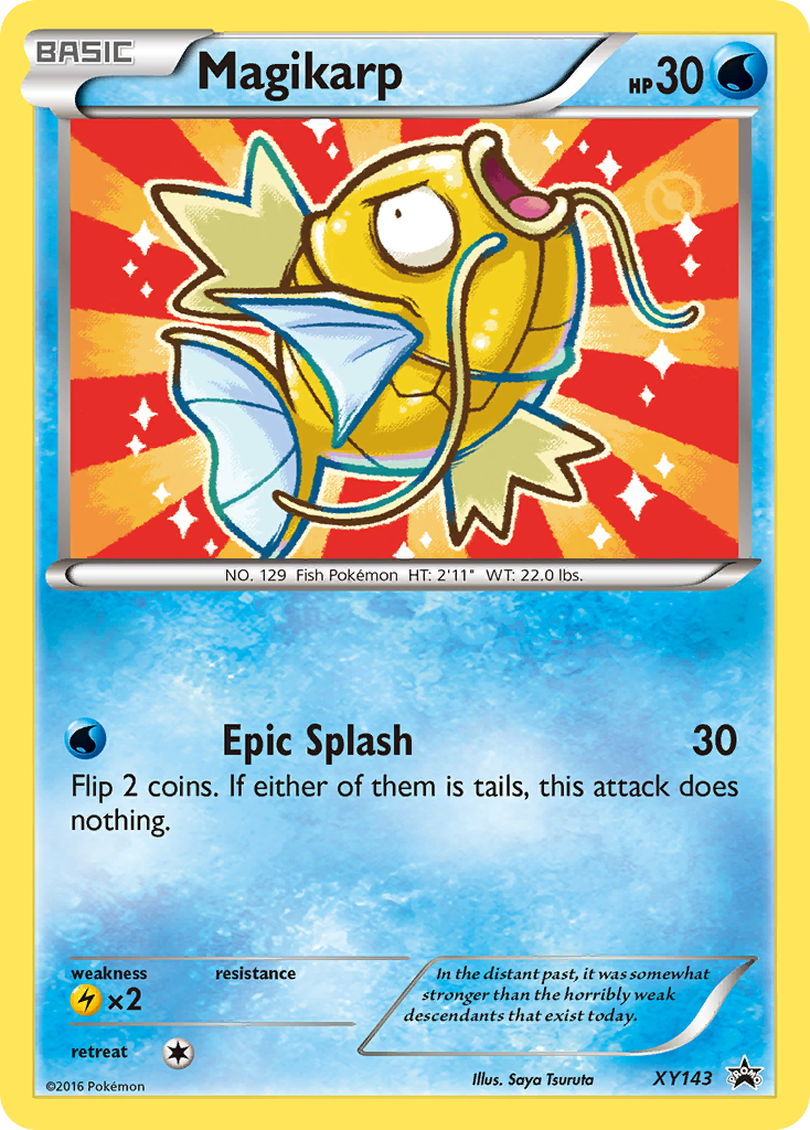 Magikarp - XY143 - XY Black Star Promos