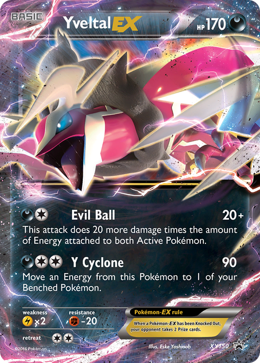 Yveltal-EX - XY150 - XY Black Star Promos