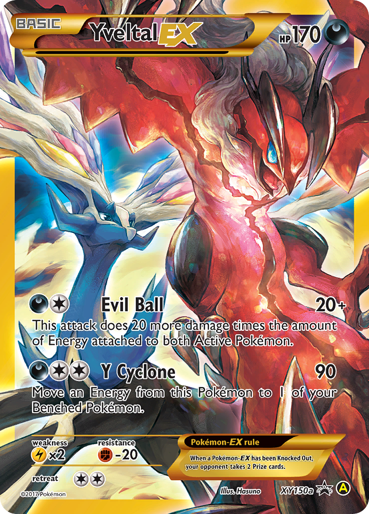 Yveltal-EX - XY150a - XY Black Star Promos