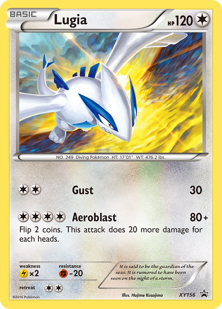 Lugia - XY156 - XY Black Star Promos