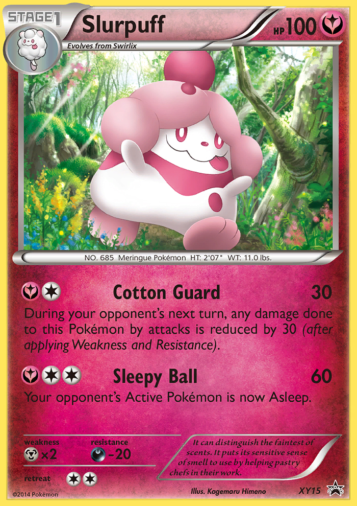 Slurpuff - XY15 - XY Black Star Promos