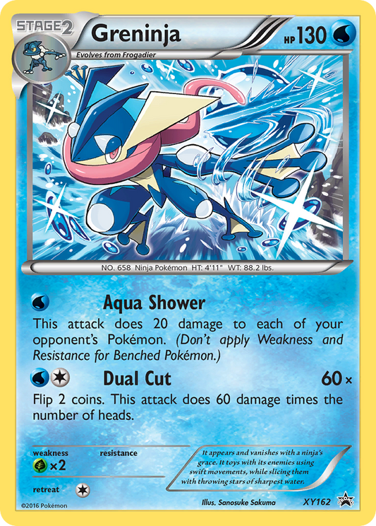 Greninja - XY162 - XY Black Star Promos