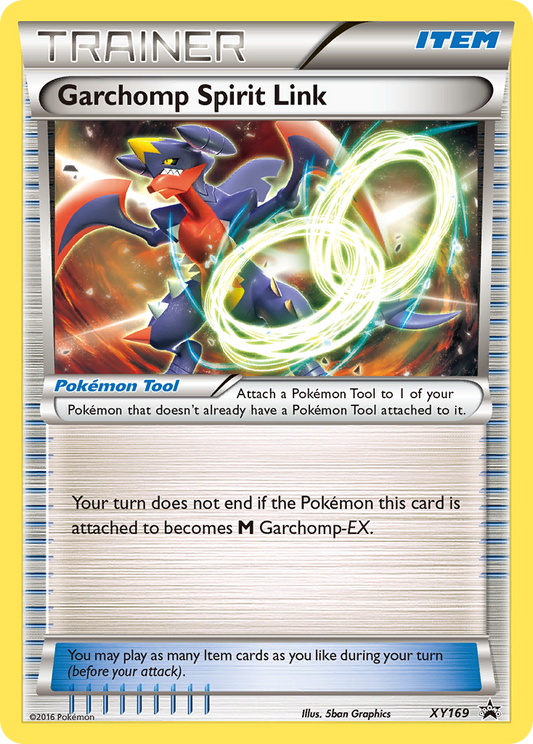 Garchomp Spirit Link - XY169 - XY Black Star Promos