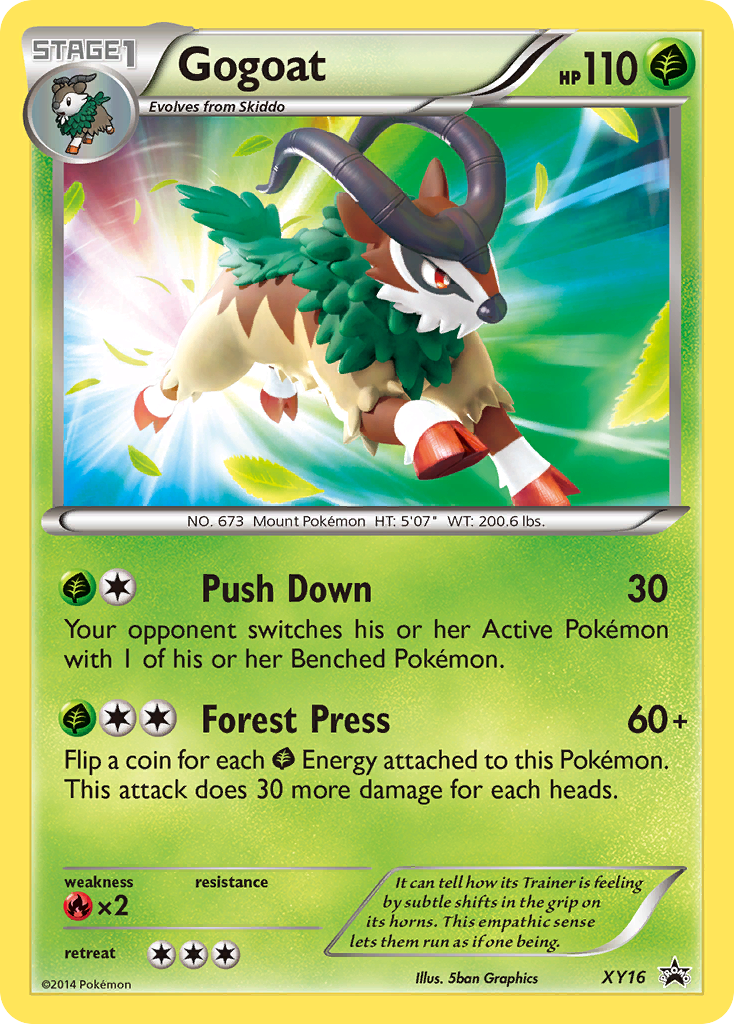 Gogoat - XY16 - XY Black Star Promos