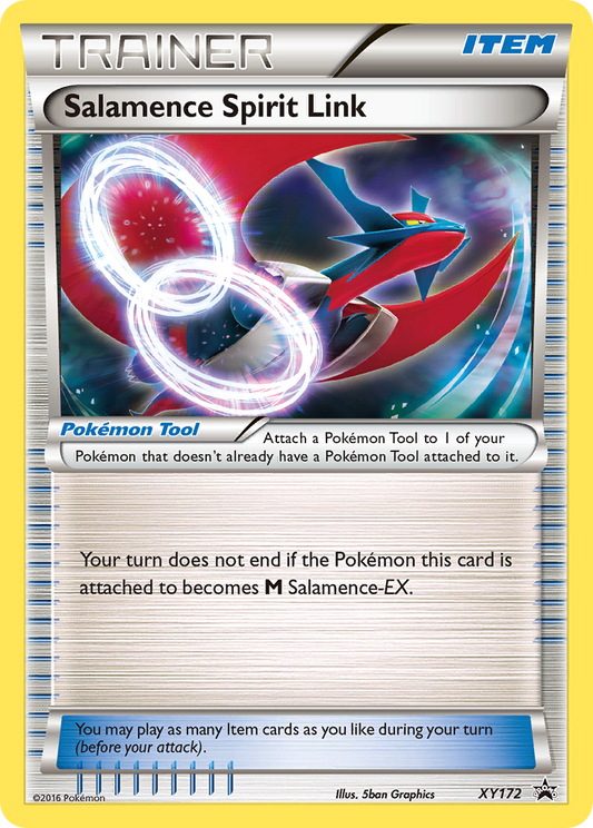 Salamence Spirit Link - XY172 - XY Black Star Promos