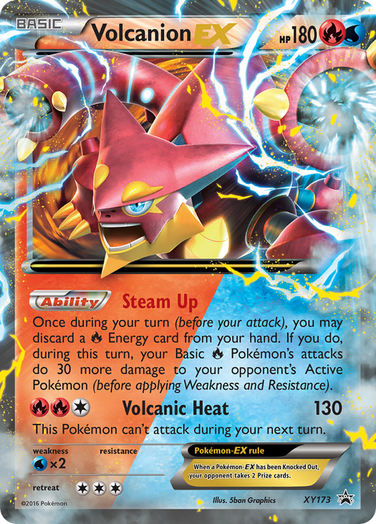 Volcanion-EX - XY173 - XY Black Star Promos